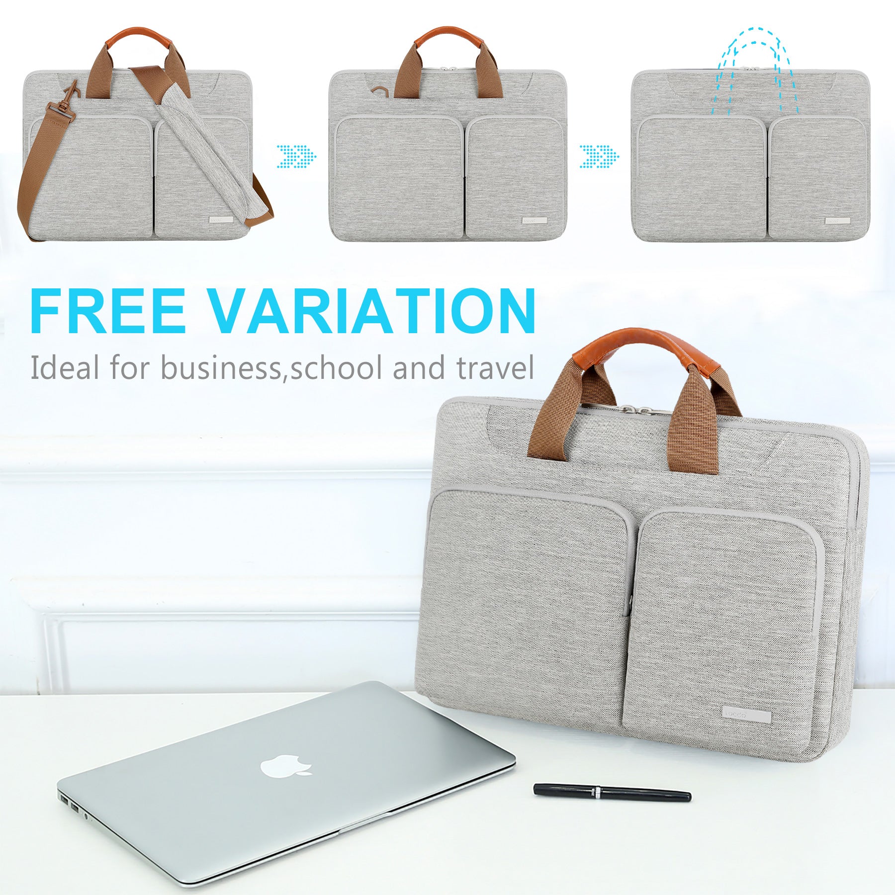 blank shoulder  laptop