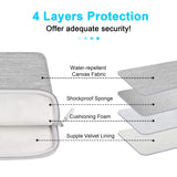 15.6 inch Laptop Sleeve Case Computer Briefcase Bag