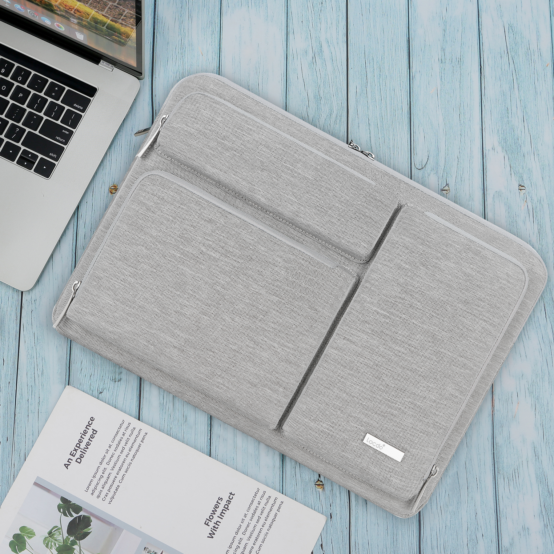 Gray Laptop Sleeves