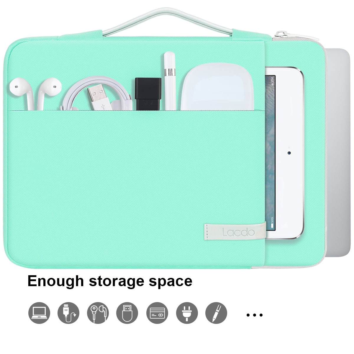 15 inch Laptop Sleeve Briefcase Case 