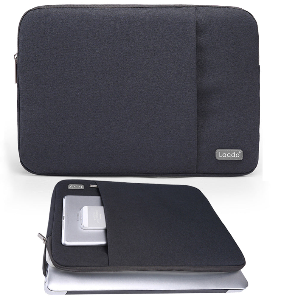 14 inch Laptop Shoulder Bag Sleeve Case Zipper Glides Macbook Sleeve – Lacdo